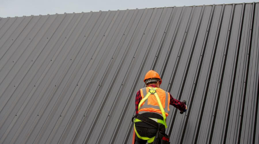 Professional metal roof installation services in Topeka, IN
